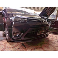 ✣▩Toyota Vios 13 to 18 Double Blade Front Bumper Chin Diffuser Bodykits Spoiler