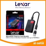 Lexar LRW540U microSDXC Express Card Reader | USB-C Ultra High Speed SD Express Card Reader Built-in