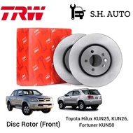 TRW Disc Rotor Front Toyota KUN25, KUN26, Fortuner KUN50