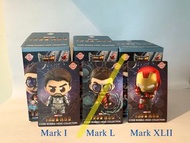 【賣/換】Iron Man Hot Toys Cosbi MARK I / L /XLII