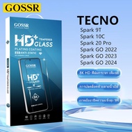 Gostr Full Screen Tempered Glass Film TECNO Spark 4 5 Air 7 8 Pro 8C 8P 9T 10C 20C GO Power 2 Front 