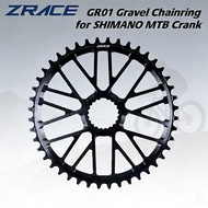 ZRACE GR01 Gravel / MTB Chainring for SHIMANO M9100 / M8100 / M7100 / M6100 / MT900 Crank, 40T 42T 4