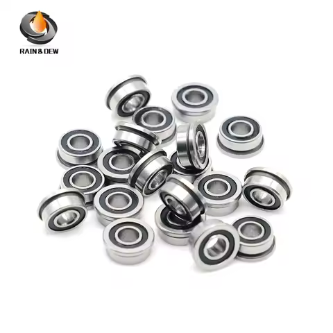 10PCS F684RS 4x9x4 mm Bearing ABEC-7 Miniature Flanged F684rs Ball Bearings Lf-940dd
