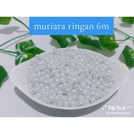 MUTRING Beads Light pearl 6m white 1 pound & 1/ 2 pounds wholesale