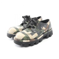 【二手】路易威登LOUIS VUITTON LV 棋盤格系列 Damouflage PVC 塗層帆布運動鞋 男士二手 A