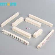 [Izzyouth.sg] 20mm Chinese Mahjong Set 146 Tiles Funny Mini Travel Mahjong Set for Party Home
