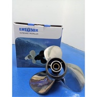 HG-664-45955-SS YAMAHA Outboard 30HP 12 PITCH Propeller (Stainless Steel)-Outboard Spare Parts FOR Y