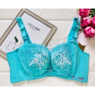 36C LACE CYAN BLUE BRA