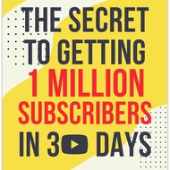 Social Media Marketing YouTube: Get 1 Million Subscribers in 30 Days