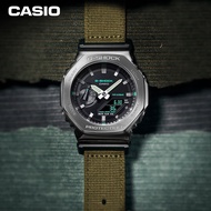 G-SHOCK GM-2100CB-2100 Silver Black Men's Sports Watch with Nylon Strap Sports waterproof watch m943