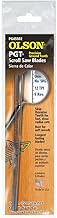 Olson Saw PG45502 Precision Ground Scroll Saw Blade, TPI-12,9 Reverse