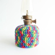 編織樂高風彩色瓦斯罐保護套 (登山/露營) 壓縮氣罐 高山氣罐