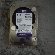 HARDISK WD PURPLE(SURVEILLANCE)6TB