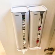 Kitchen Trash Bag Storage Box Plastic Bag Storage Box Wall Mounted Bag Storage Box Organizer Box