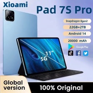 2025 New Original Global Edition Tablet PC Pad 7S Pro Snapdragon 8gen2 Android 14 HD 4K 22GB+2TB 5G 