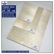 3mm Plywood Sizes A5, A6, A4 Retail 3mm Plywood/s New and Smooth 3mm Plywood/s