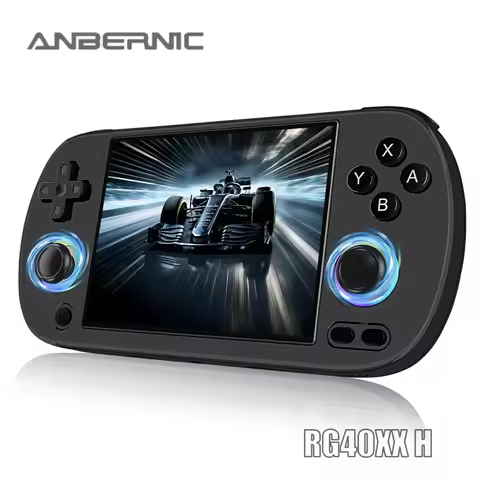 ANBERNIC RG40XX H Retro Handheld Game Console 4.0 Inch IPS Screen Linux System Built-in 64G TF Card 