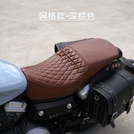 เบาะรถจักรยานยนต์ Benda Golden Giraffe 300 แบบปรับแต่งความยาวสองที่นั่งกว้างขวาง เบาะนั่งแบบย้อนยุค