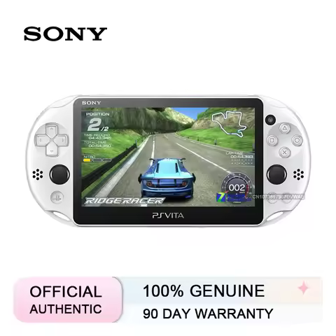 100% Original Sony PS Vita 2000 Handheld Game Console PSV2000 Slim Retro Gaming Console PKGJ Free Ga