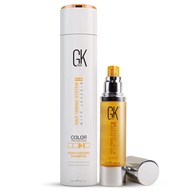 GK HAIR Global Keratin Moisturizing Shampoo 300ml for Color Treated Dry Damage I Organic Argan Oil H