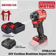 DEVON 5768-Li-20 20V Brushless Cordless Impact Driver