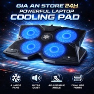 S400 Laptop Heatsink Laptop Cooling Holder 52cm 47cm Powerful Four-Fan Cooling Fan