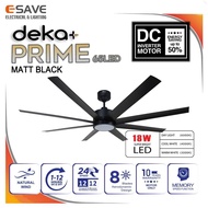 Deka Prime 65" LED Remote Control Ceiling Fan 24 + 24 Speed Kipas Siling Kawalan Jauh 8 Bilah