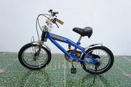 จักรยานเด็กญี่ปุ่น- ล้อ 16x2.125 - ไม่มีเกียร์ - Hummer - สีน้ำเงิน [จักรยานมือสอง]