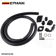 EPMAN Turbo Piping Kit CCV Crank Case Vent Reroute Basic Engine Ventilation Kit For Ford 6.7L Powers
