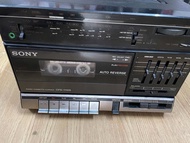 Radio cassette Sony CFS- 1110S  đài sony CFS-1110S  cục giữa không kèm loa  chạy tốt các chức năng h