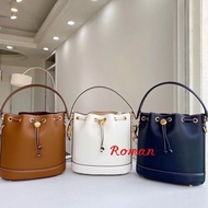 hot sale authentic tory burch bags women   Tory Burch TMonogram Cowhide Leather Bucket Bag Shoulder Bag tory burch official store