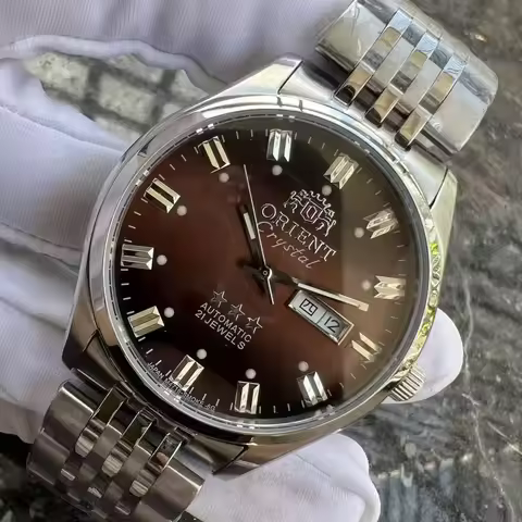 118A Store Orient Watch Japanese Movement Sport Casual Unisex Watch World Time Luminescent Stainless