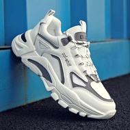 Men Help Running Korean Sports Shoes Shoes Men Breathable Contrast Dad Shoes Shoes Color Low Light