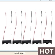 5PCS 1 23A A23 12V Battery Storage Clip Holder Box Case Cell Holder With Wire touchtouch.