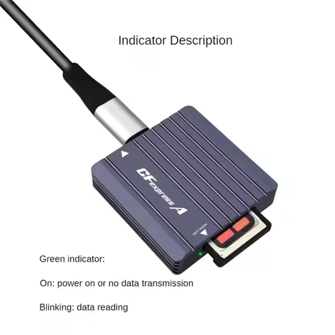 B24B Cfexpress Type A Card Reader Cfexpress Reader Adapter Cfexpress Card Reader USB3.2 10Gbps USB C