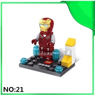 Iron Man Assembly Toy Block Small Particle Patriot Heartbreaker Educational Building Blocks Compatib