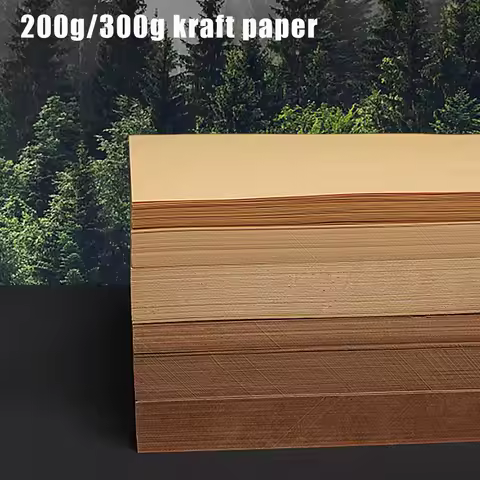 20 pieces of kraft paper, A4 cardboard, hard cardboard, A3 kraft cardboard, 4k8k thick hard cardboar