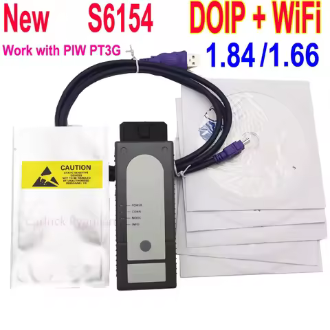 Doip V6154 5054A Full Chip WiFi OBD2 Diagnosis For Au-i For Sko-da For WIN7 WIN10 Car Diagnostic Sca