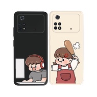 [Secmm1] Case Couple Xiaomi Redmi A1 2022 P*c* C40 M4 Pro 4g 5a 6a 7 89 9t 9a 9c 10 10a 10c Note 5 5