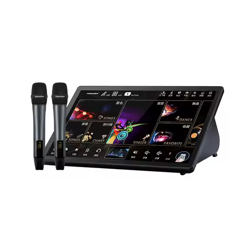 2024 InAndOn Latest 18.5 5 In1 4T Professional Portable Karaoke Player Durable Using Karaoke Machine