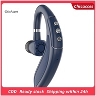 ChicAcces Bluetooth-compatible V5 Wireless Hands-Free Unilateral Hanging Ear Headset with Microphone