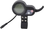 36 to 60V Electric Scooter Scoreboard Scooter Indicator Meter with 6 Pin Waterproof Connector for 10