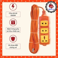 SOPOKA T5-3000W Power Socket, 5m Cord, Large Capacity, Load-bearing