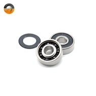 609 Hybrid Ceramic Bearing 9x24x7 mm ABEC-7 2PC Bicycle Bottom Brackets & Spares 609RS Si3N4 Ball Be