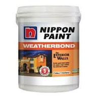 NIPPON WEATHERBOND EXTERIOR PAINT 15 LITER - GREY SERIES