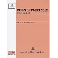 Rules of Court 2012 [PU(A) 205/2012] [As At 1st  October 2025]-(PMKL)