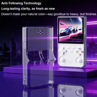 TPU Transparent Protective Case for R36 Ultra Retro Handheld Game Consoles Drop-proof Protector for 