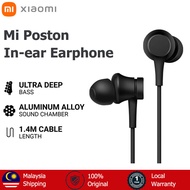 Xiaomi Piston Earphone In-Ear Headphones Ultra Deep Bass Handsfree Headset Noise Cancellation Earbuds