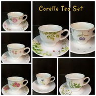 CORELLE TEA SET / SAUCER CUP / SET CAWAN