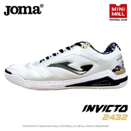 รองเท้าฟุตซอล JOMA รุ่น INVICTO 2432 WHITE INDOOR INVS2432IN รองเท้าฟุตบอลสาย SPEED POWER สีสุดคลาสล